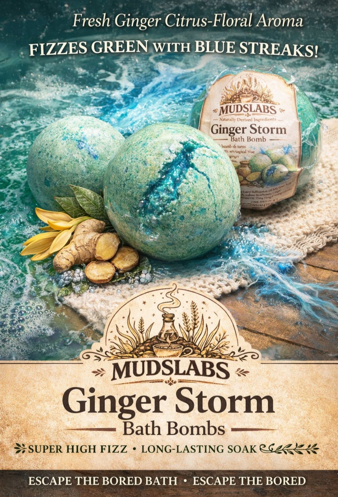 MUDSlabs Bath Bombs