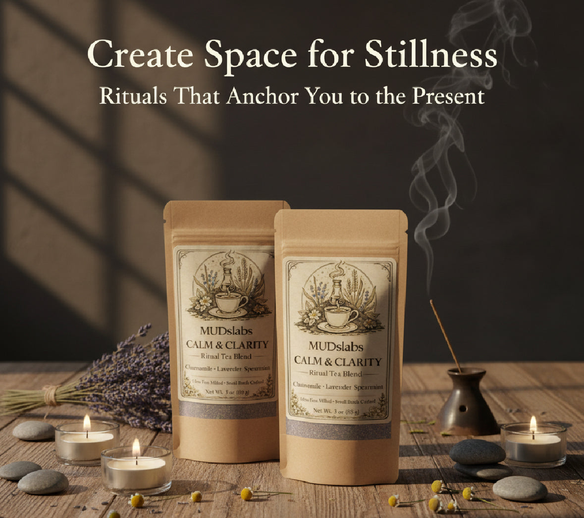 MUDSlabs Calm & Clarity Ritual Bundle