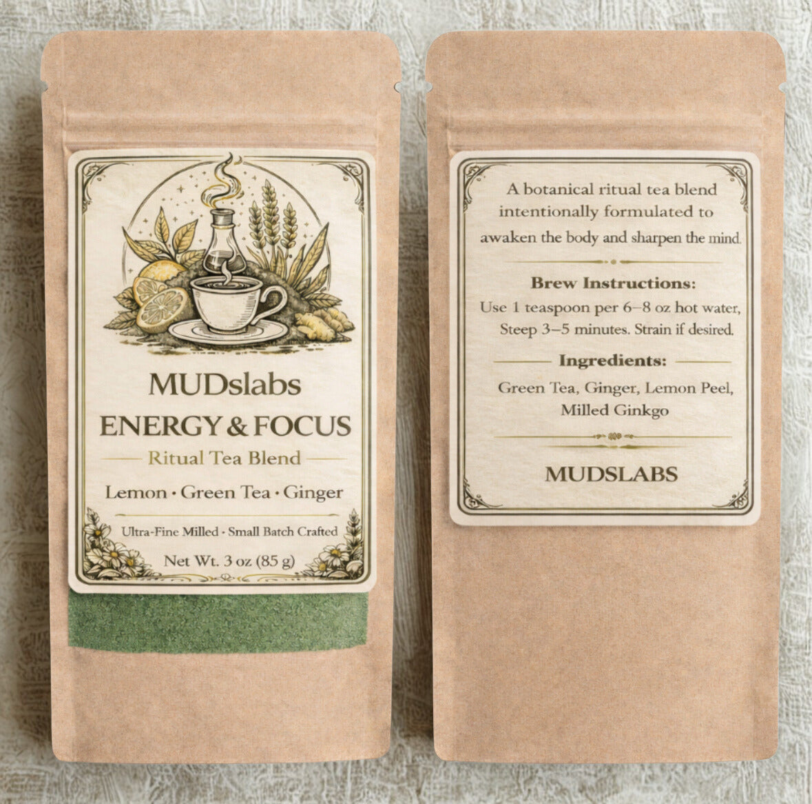 MUDSlabs Energy & Focus Ritual Bundle