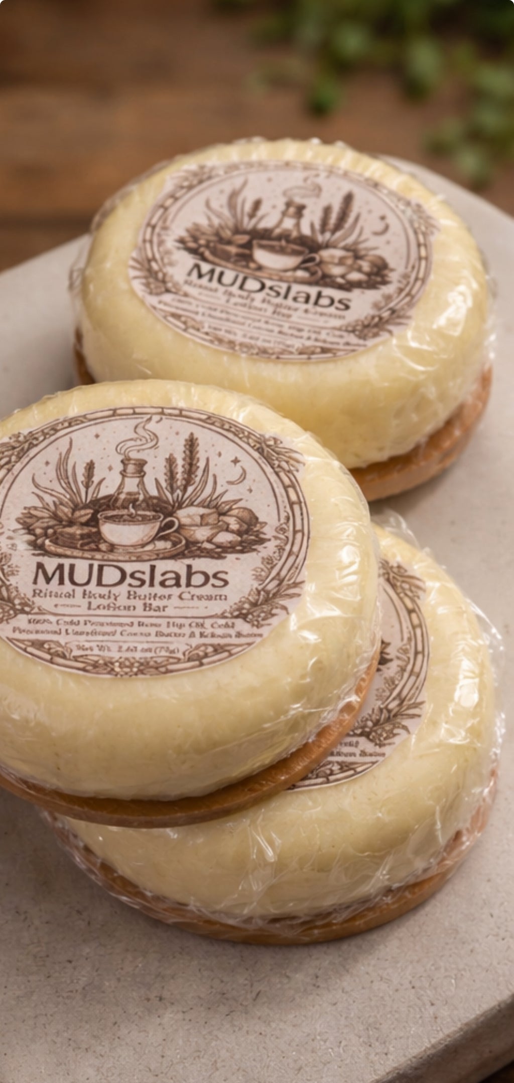 MUDSlabs Ritual Body Buttercream Lotion Bar