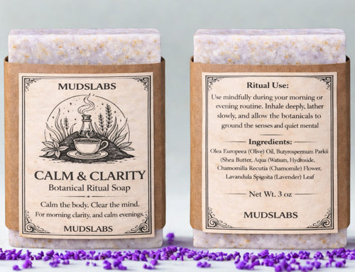 MUDSlabs Calm & Clarity Ritual Soap