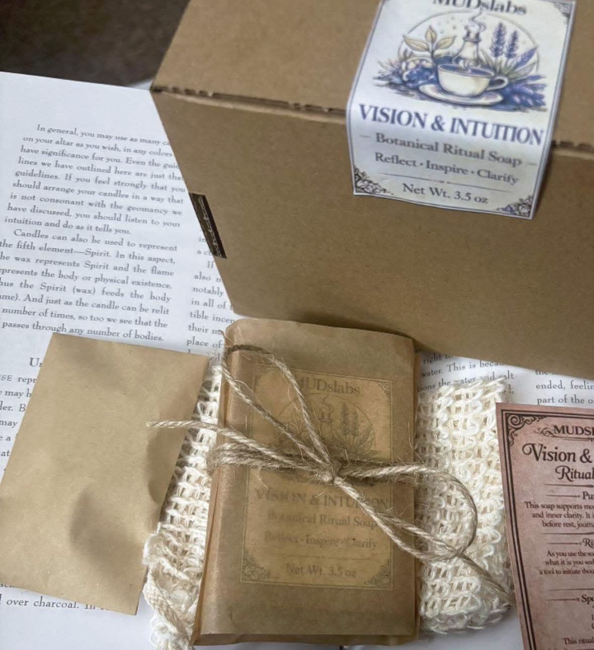 MUDSlabs Vision & Intuition Ritual Soap
