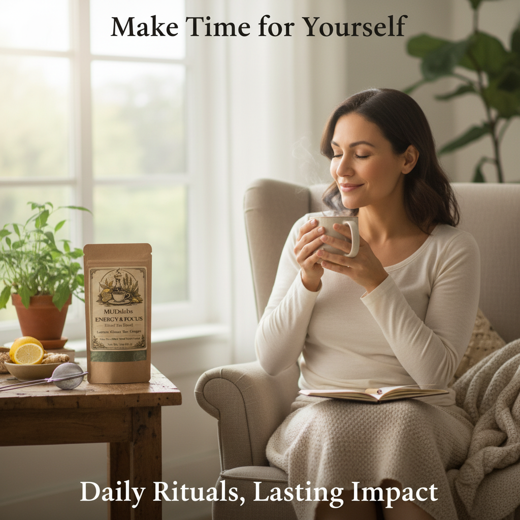 Self-care lifestyle ad